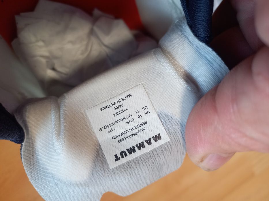 Кросівки для Трейливого бігу Mammut  Sertig TR Lov. 44,5роз.