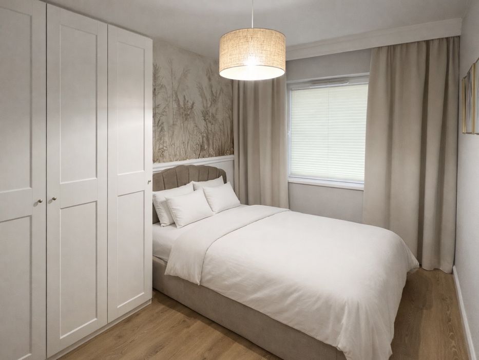 Apartament 55m2/taras z ogrodem 60m2/garaż