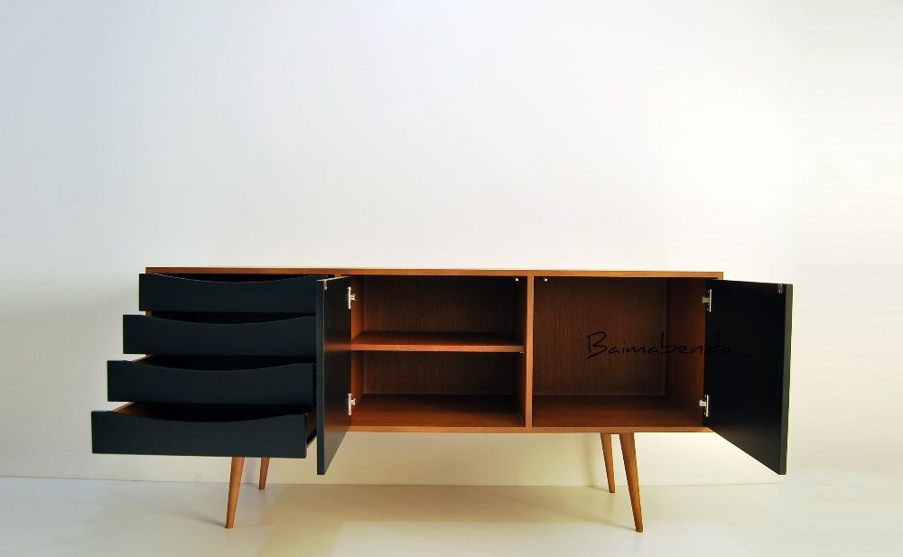Móvel Aparador / Sideboard / Retro Vintage / Estilo Nórdico c/gavetas