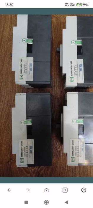 Автоматический выключатель FMC1/3U 40A 32A 80A.