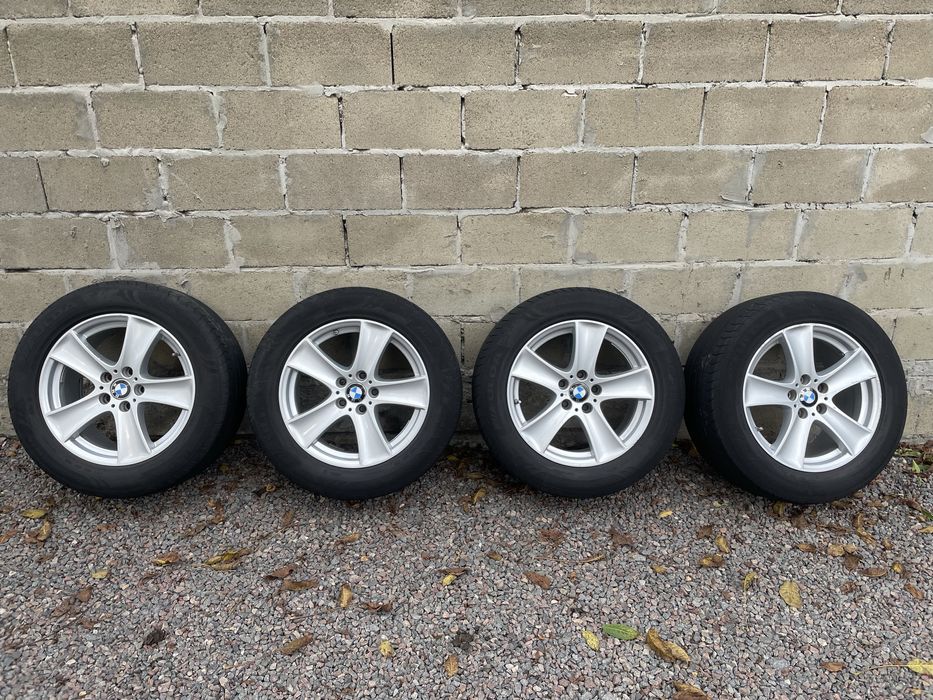 Диски +шини R18 5/120 ET46 8J стояли нс Х5 E70