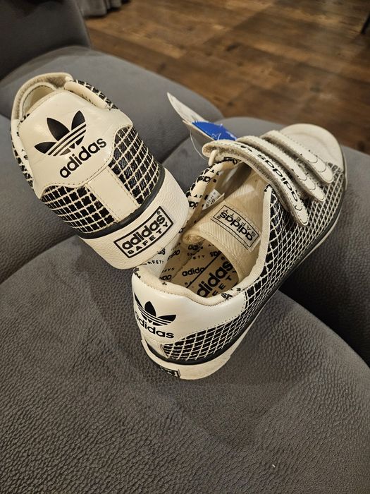 Buty trampki Adidas Stan Smith Safety C na rzepy limitowana edycja
