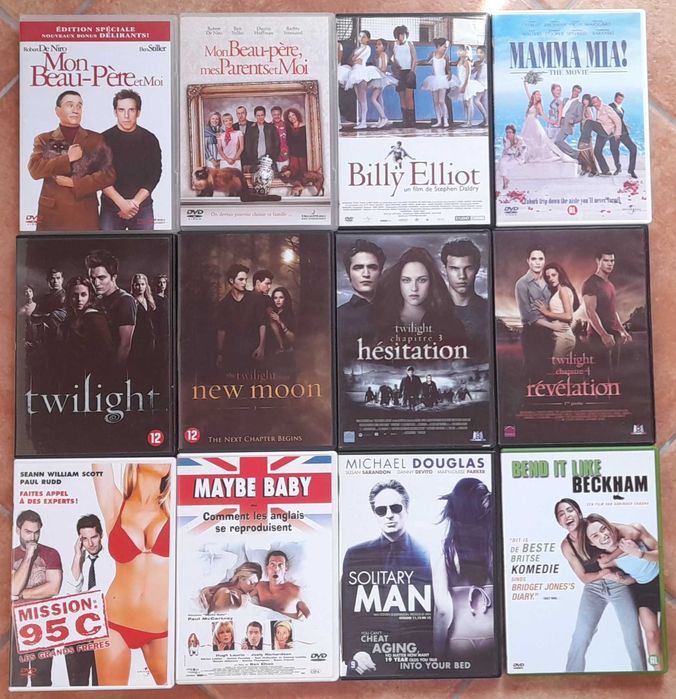 Lote de filmes dvd
