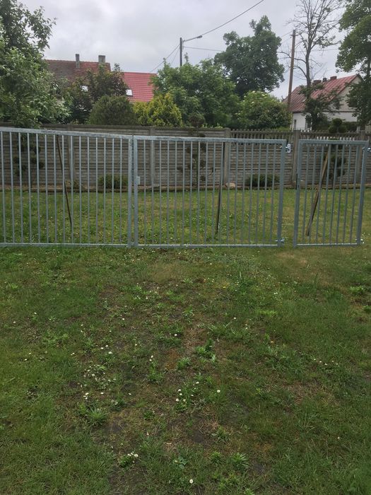 Brama 4m z furtką