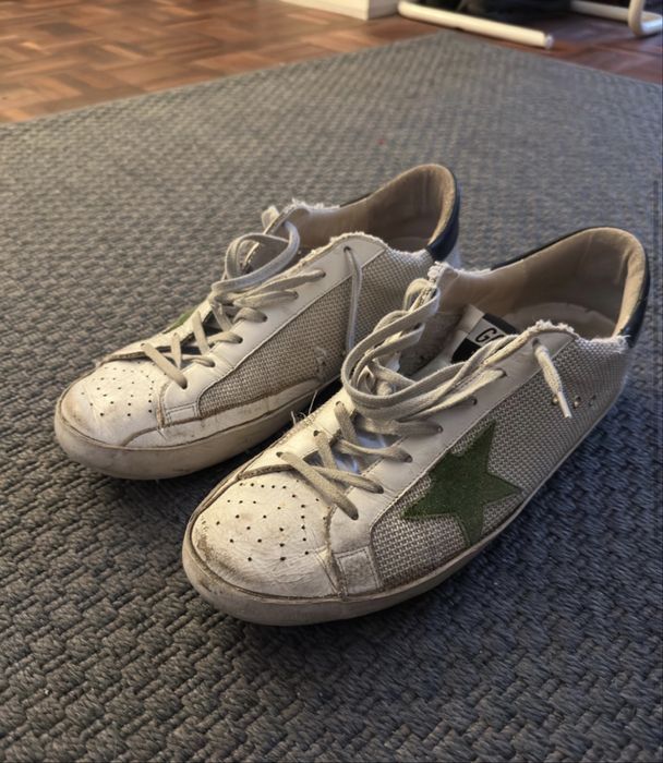 Golden Goose Superstar Estrela Verde, 44