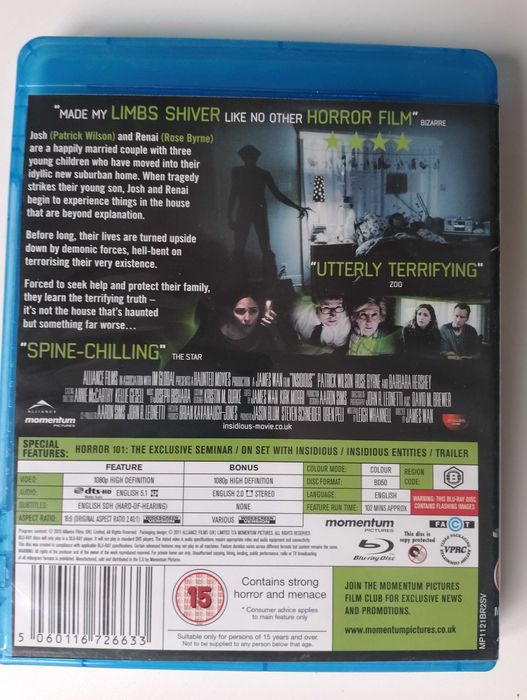 Film Naznaczony płyta Blu-ray