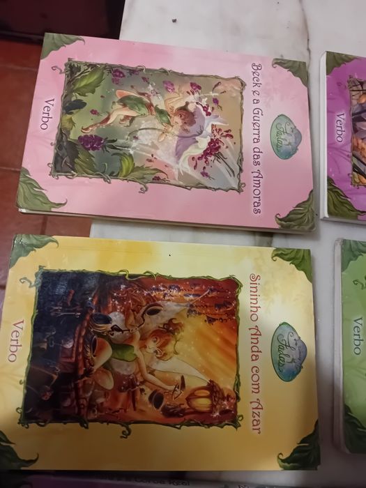 Conjunto de 8 Livros Colecção Disney Fadas