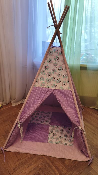 Дитячий намет - вігвам (сови)