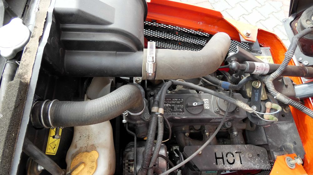 Traktorek kosiarka Kubota G23 Diesel Wysoki Wysyp (180301.6) - Baras