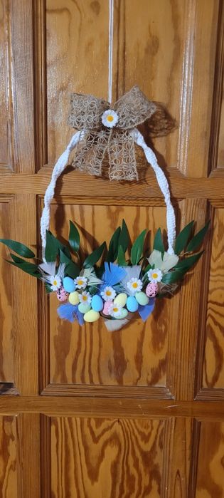 Ozdoba wielkanocna jajko 29cm lub zając 33cm