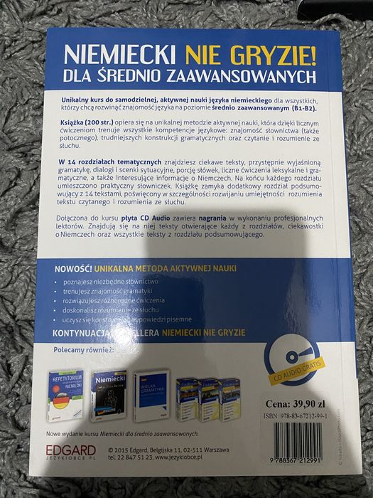 Książki podręczniki j.niemiecki płyty CD