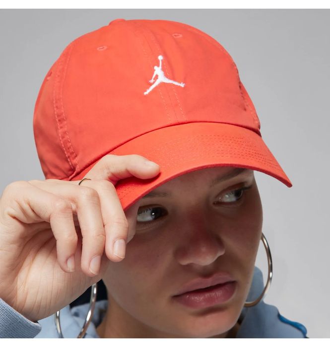 Оригінал! Кепка унисекс Air Jordan J Club Cap (оранжева) (L, XL)
