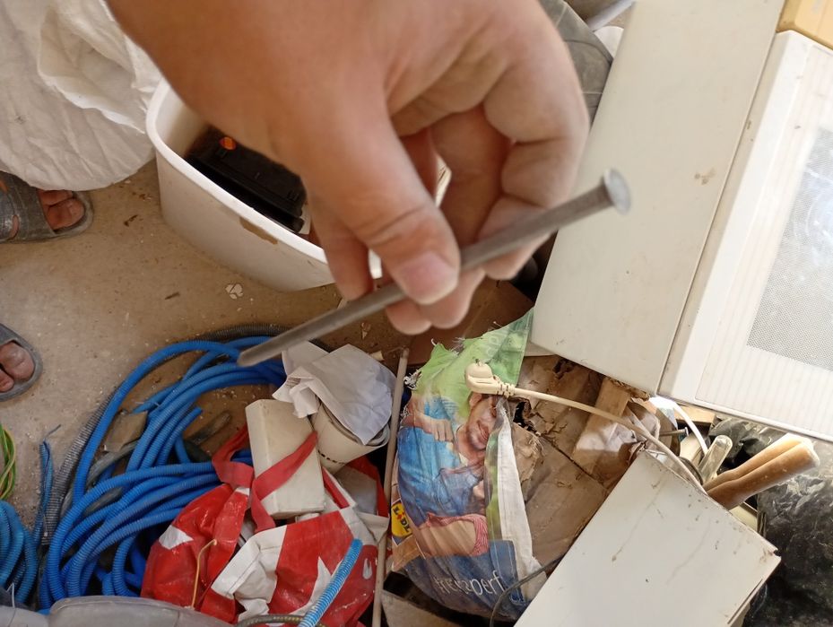Pregos de construção - lote 20kg (2 caixas)