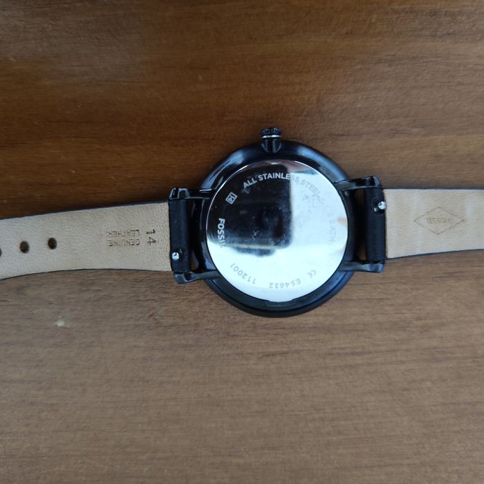 Relógio fóssil como novo