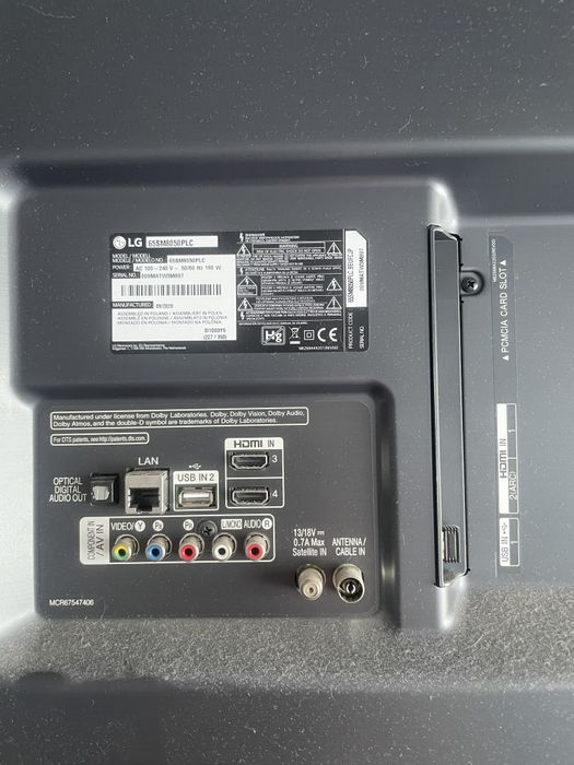 Телевизол LG 65 дюймов