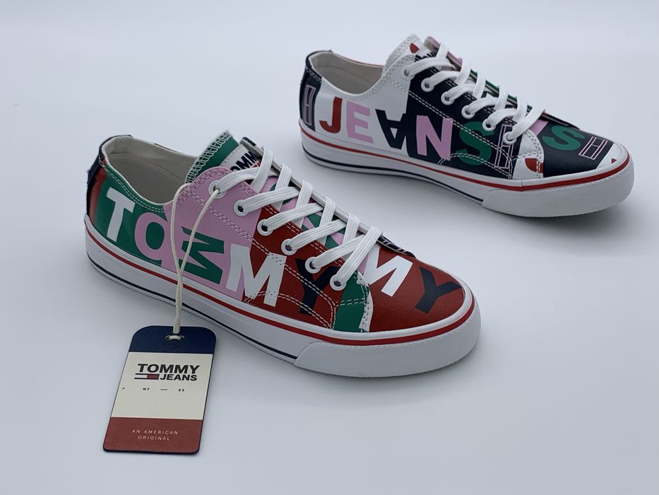 Tommy Hilfiger Jeans_Sneakersy Adidasy Trampki Damskie Buty_37_23.5 cm