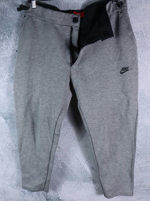 Nike męskie spodnie dresowe szare dresy bawełna joggery slim fit L