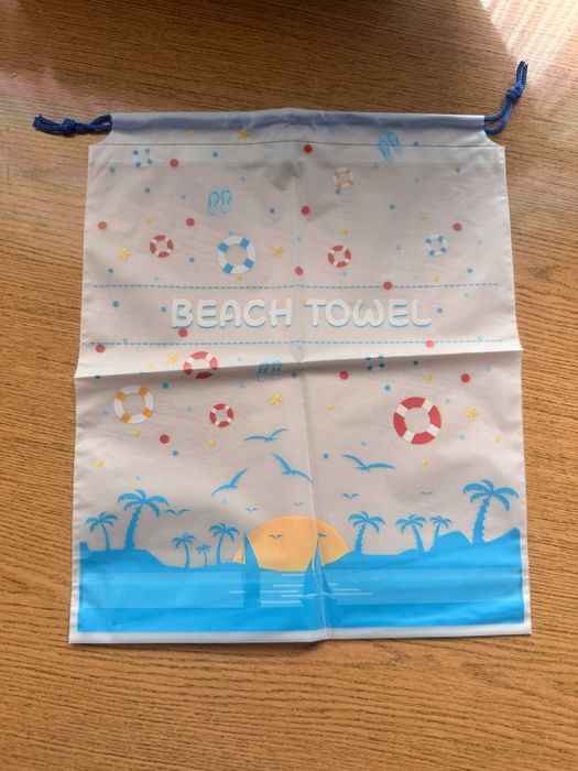 Ręcznik plażowy nieprzepuszczający piasku 90x180 cm + GRATIS