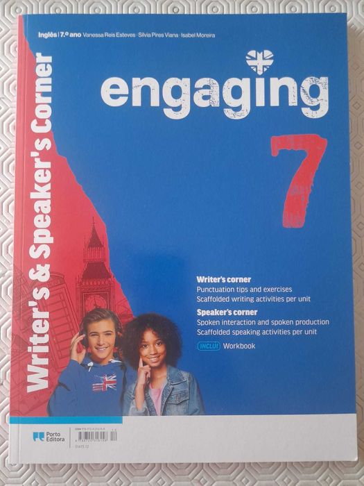 Caderno de atividades 7º Ano - Engaging - Inglês - 7.º Ano