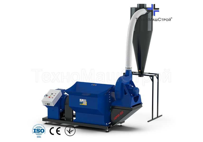 Молоткова дробарка CHOPPER 1000. Подрібнювач тріски. Измельчитель щепы