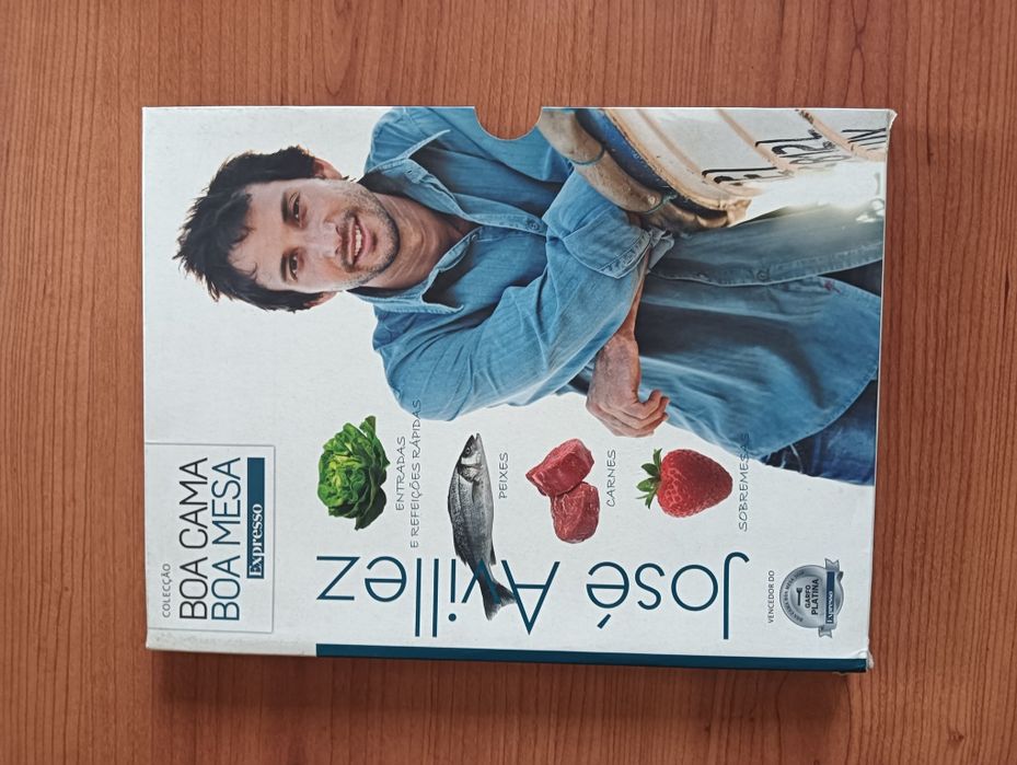 Conjunto completo de 4 livros "Boa Cama Boa Mesa" - Chef José Avillez