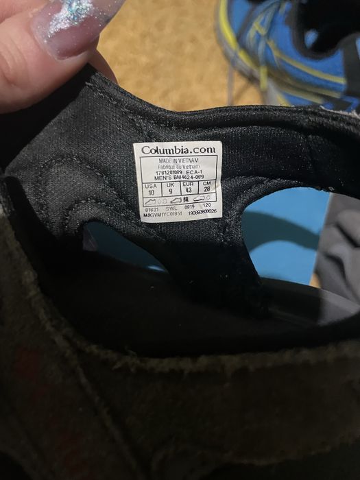 Сандалі Columbia (сірі, трекінгові)