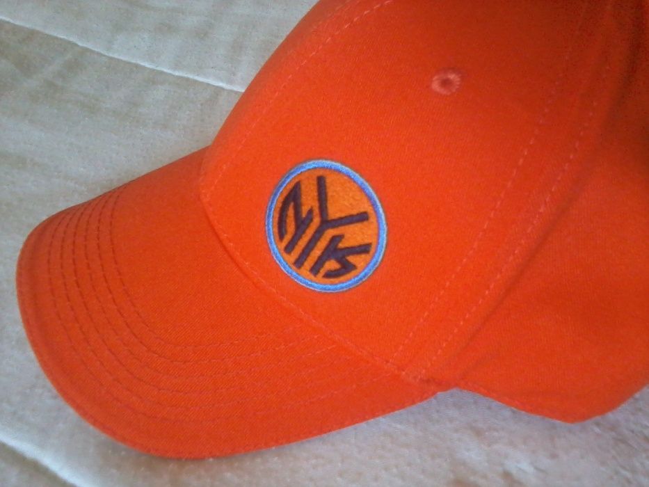 Boné / Cap Laranja dos New York Knicks NBA da champions