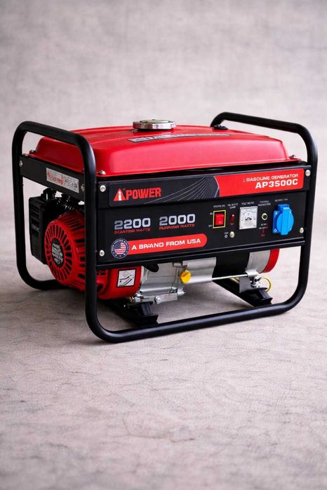 Генератор синхронный бензиновый 2.2 кВа i-Paver AP3500C ‼️ новинка‼️