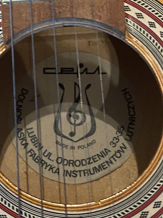 Gitara klasyczna defil + pokrowiec
