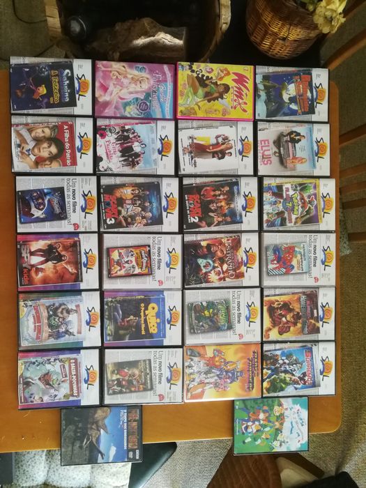 DVD's década 2000 Marvel, TMNT, Transformer, Tintin