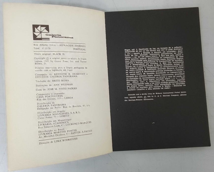 Livro. Ser Negro.  Turner Brown Jr.