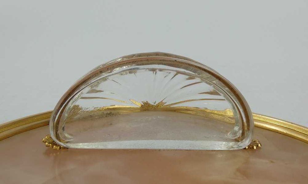 Duża KROPIELNICA Matka Boża Maryja alabaster mosiądz 29,5 cm