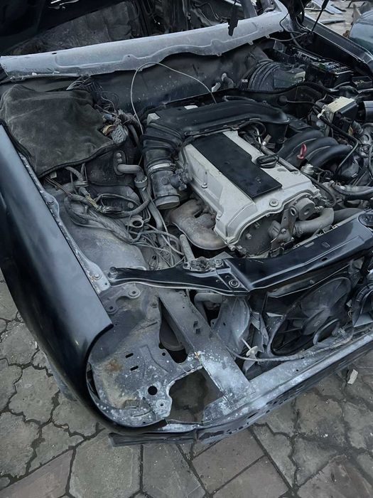 Мерседес W210 2.8 Двигатель Радиатор МКПП Коробка Мотор