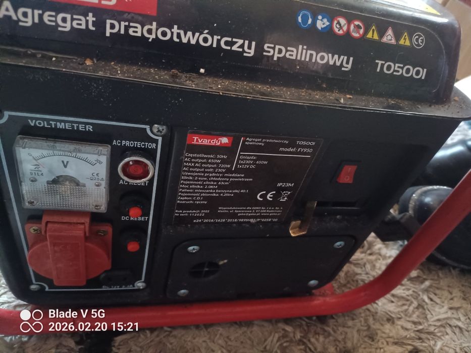 Agregat prądotwórczy