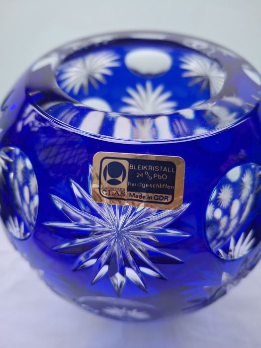 Вази кольоровий кришталь