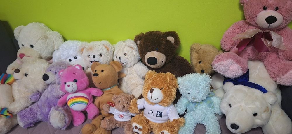 Maskotki misie 15 szt