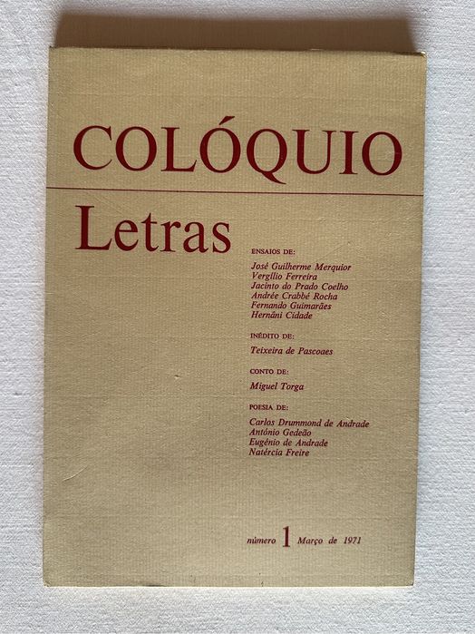 Revista Nº1 Colóquio Letras