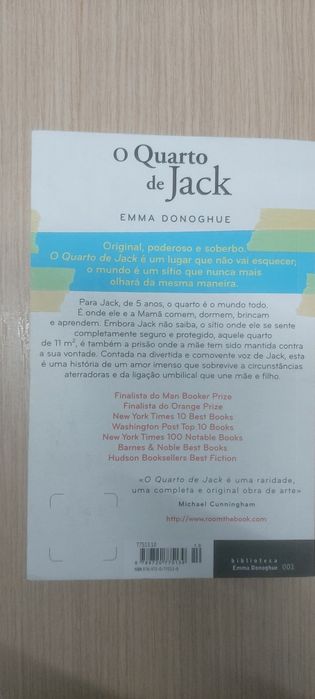 Vendo livro O Quarto de Jack