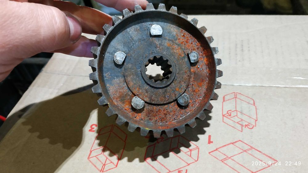 Барабан зчеплення мотоцикла ИЖ 56 Планета ІЖ Юпітер СРСР