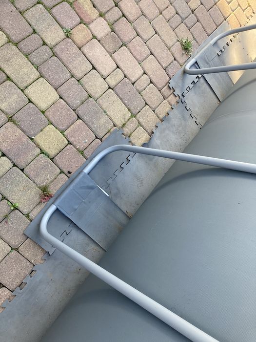 Basen stelazowy 2x4m plus dodatki