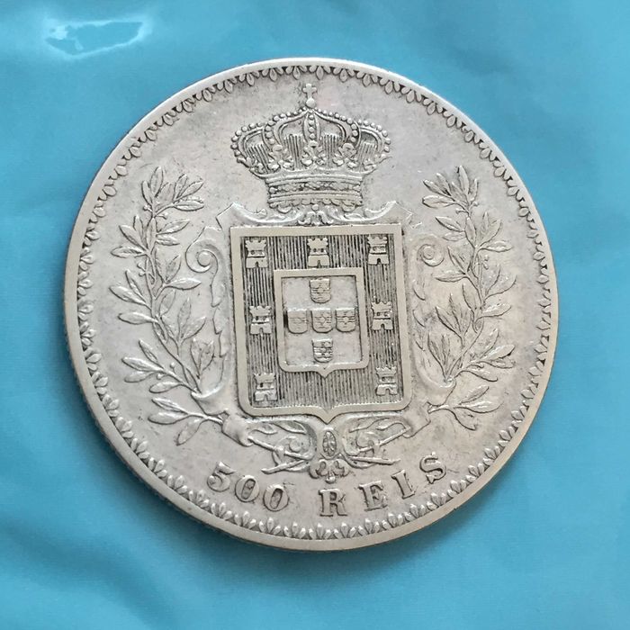 500 Réis 1893 D. Carlos I