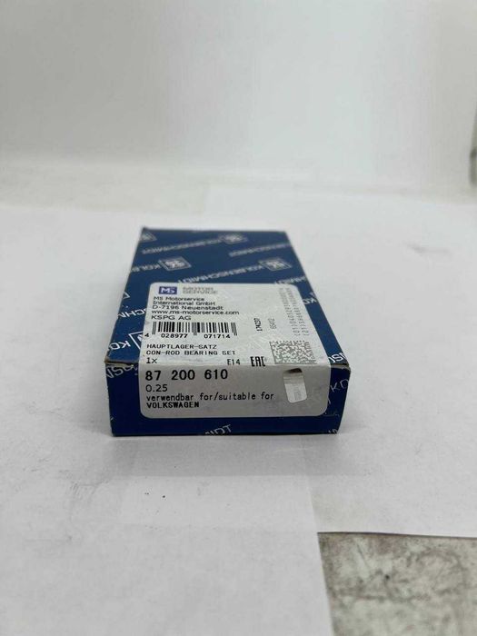 Вкладиші шатунні, к-т, 0,25мм Audi VAG 1.6/1.8/2.0 2E/AAM/AEB/AACЗ