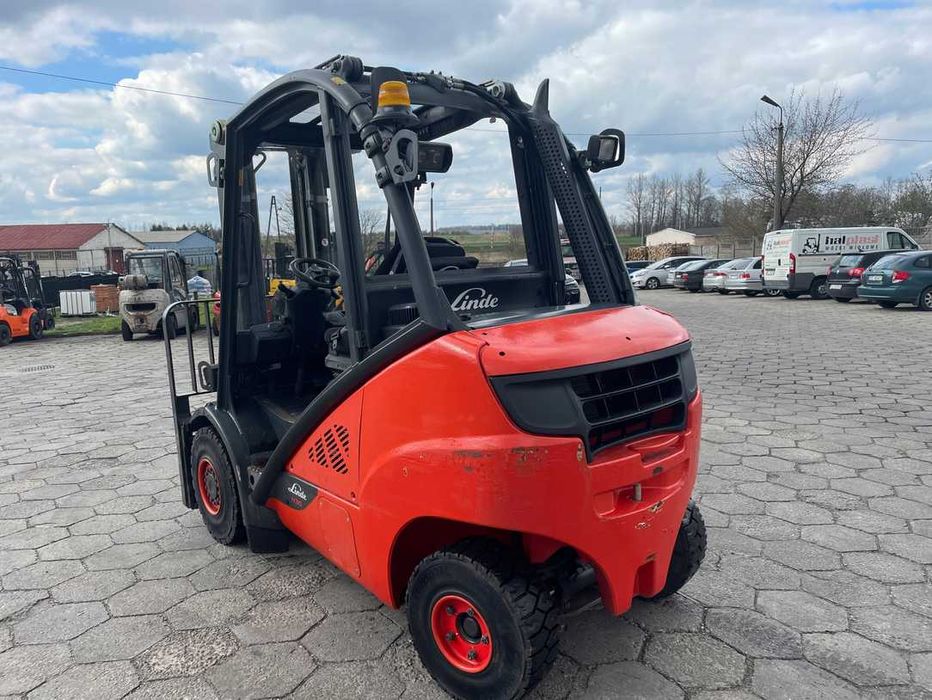 WÓZEK Widłowy LINDE H30D TRIPLEX Diesel 2013 ROK