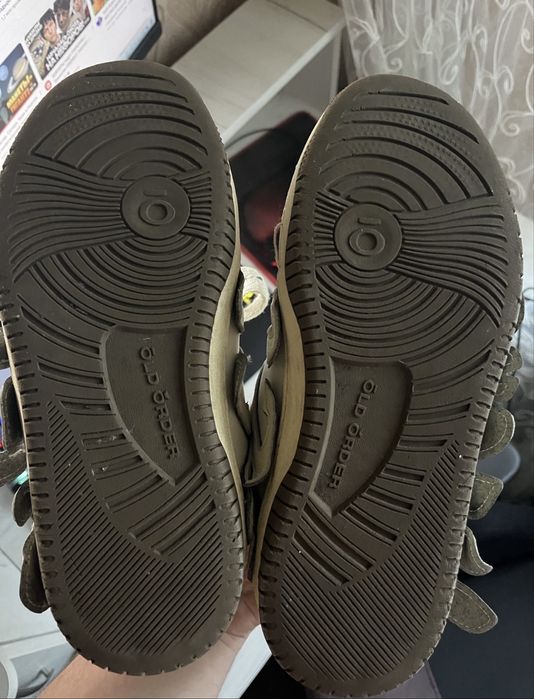 кросівки Old Order Skater 001 White/Brown (оригінал)