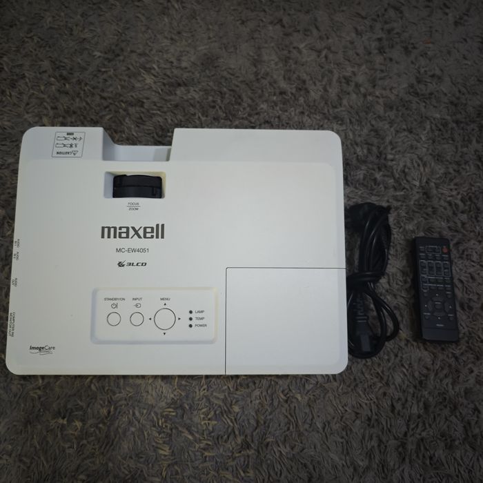 Projetor Maxell MC-EW4051 3LCD WXGA 4000 ANSI lúmens