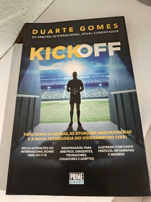 Livro Kickoff futebol