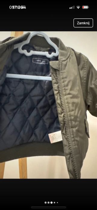 Kurtka wiosenna next 62 68 chlopiec wiosna