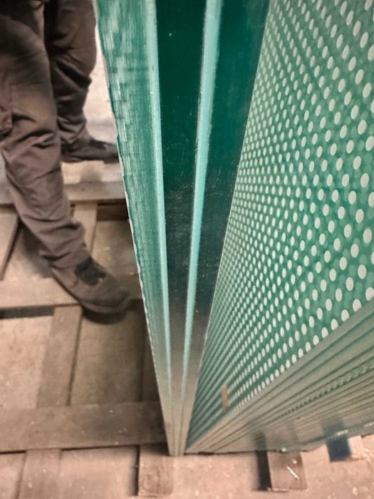 Panel/podłoga szklana laminowana hartowana 30 mm 99×99,5 cm