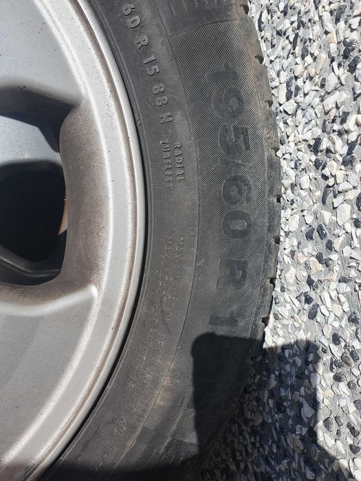 opel astra felgi 4x100 opony 195/60 r15