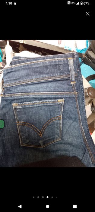 8 calças jeans Levi's W29 (6 usadas uma vez)
